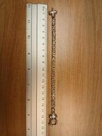 Zilveren armband met 4 Onyx steentjes, Sieraden, Tassen en Uiterlijk, Armbanden, Ophalen of Verzenden, Zo goed als nieuw, Zilver