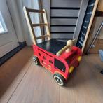 I M toys loopauto brandweerwagen hout, Kinderen en Baby's, Speelgoed | Houten speelgoed, Ophalen of Verzenden, Gebruikt, Rij- of Hobbelspeelgoed