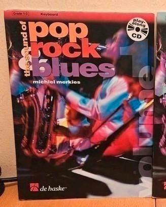 Keyboard | M.Merkies-The sound of pop rock&blues 1 + CD, Muziek en Instrumenten, Bladmuziek, Gebruikt, Les of Cursus, Blues, Keyboard