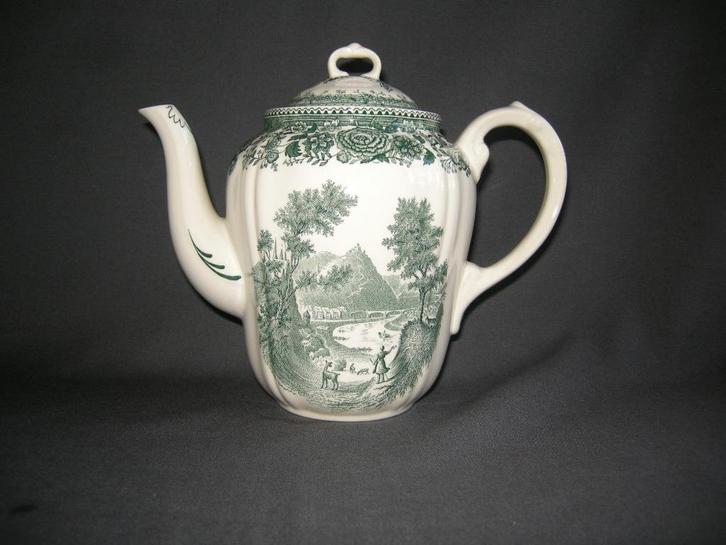 Villeroy & Boch, Burgenland groen, diverse losse onderdelen, Antiek en Kunst, Antiek | Servies los, Ophalen of Verzenden