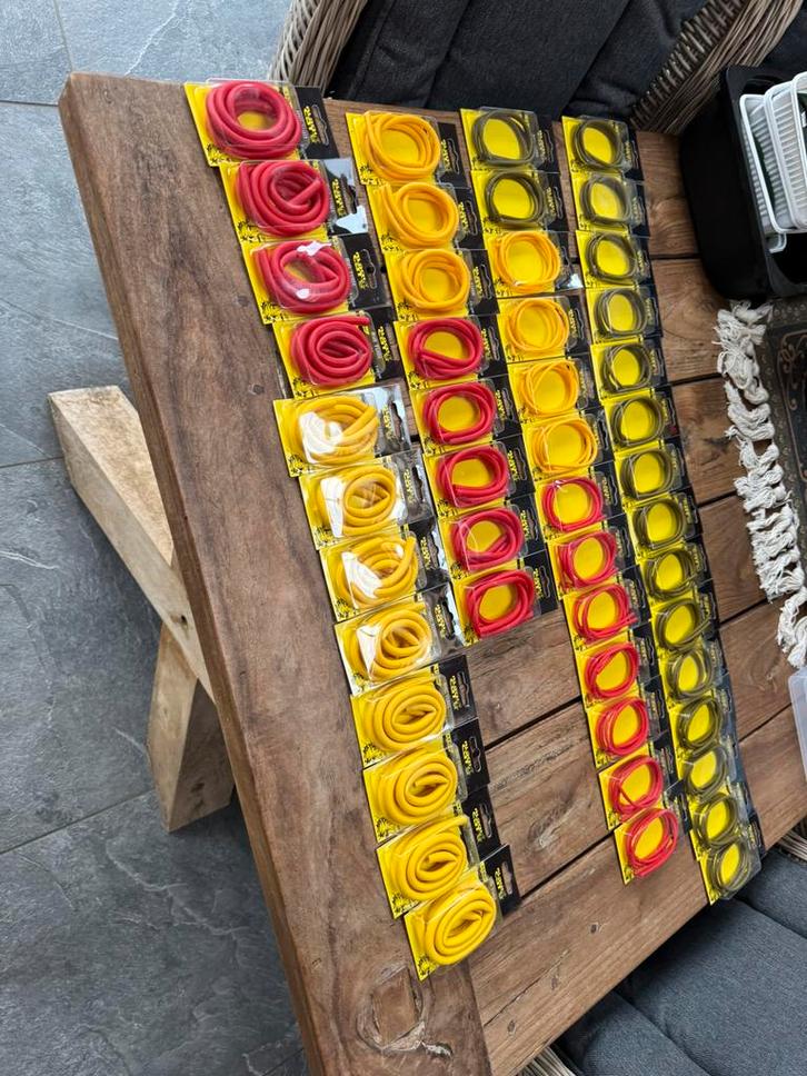 48 x black cat meerval rigging tube, Watersport en Boten, Hengelsport | Roofvissen, Nieuw, Overige typen, Ophalen of Verzenden