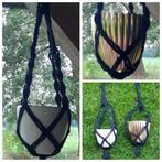 Macramé plantenhangers te koop (handgemaakt), Ophalen of Verzenden, Nieuw