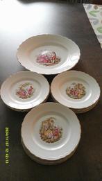 Monopoli 13 delig gebakstel., Huis en Inrichting, Keuken | Servies, Overige typen, Ophalen of Verzenden, Zo goed als nieuw, Overige stijlen