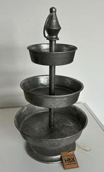 Mooie zilverkleurige etagere met kleine glitter, Diversen, Kerst, Ophalen, Zo goed als nieuw