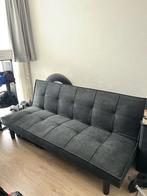 Slaapbank, Ophalen, 90 cm, Zwart, 190 cm of minder