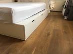 Ikea bed met lades Nordli 1.80 x 2.00, Ophalen, Wit, Tweepersoons, Zo goed als nieuw