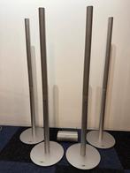 JVC. 4 surround speakers en 1 centre speaker. Zilver, Ophalen, JVC, 70 watt of meer, Zo goed als nieuw