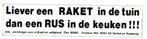 Bumpersticker wit 1983 OSL. Kernwapendiscussie, Verzenden, Zo goed als nieuw, Overige typen