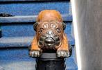 Bulldog van hout, Ophalen of Verzenden