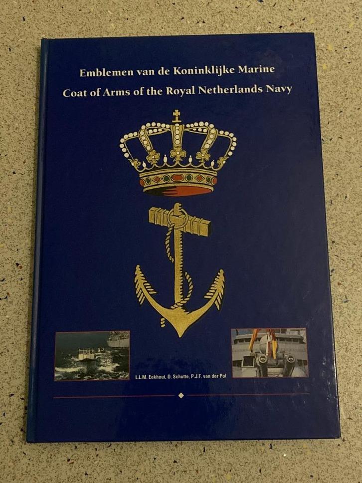 Emblemen van de Koninklijke Marine, Boeken, Oorlog en Militair, Gelezen, Marine, Verzenden