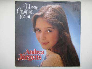 ANDREA JURGENS # WENN CORINNA WEINT/ MEIN HARZ IST WEGEN  beschikbaar voor biedingen