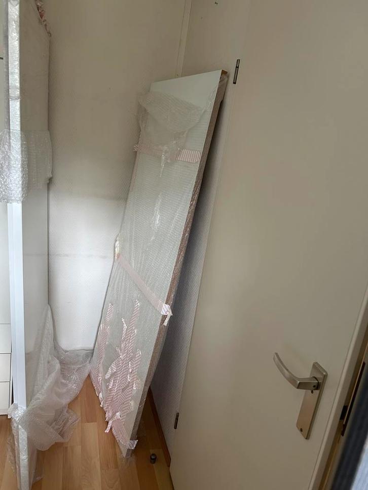 MDF hoogglans wit - zware platen / panelen (2), Doe-het-zelf en Verbouw, Platen en Panelen, Nieuw, Ophalen