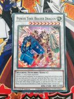 Power Tool Braver Dragon - Super Rare POTE - Yu-Gi-Oh, Ophalen of Verzenden, Zo goed als nieuw, Foil