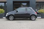 Fiat 500 1.2 Lounge Pano-Airco-Cruise (bj 2019), Gebruikt, 4 cilinders, 840 kg, Zwart