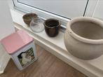Diverse pots, Ophalen, Glas, Minder dan 50 cm