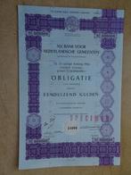 Obligatie Bank voor Nederlandsche Gemeente. 's  Gravenhage, Ophalen of Verzenden, Voor 1920, Aandeel