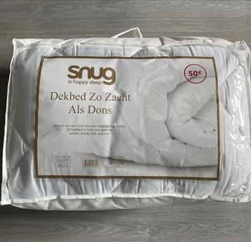 Nieuw! Snug Dekbed 200x220 cm – Zo Zacht Als Dons beschikbaar voor biedingen