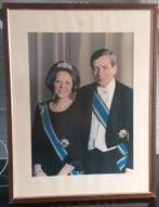 STAATSIEPORTRET BEATRIX&CLAUS 1980 (50x65 cm), Ophalen, Gebruikt, Nederland, Kaart, Foto of Prent