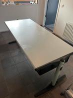 192cm x 80cm bureau/ kantine tafel met lade en 4 stoelen, Ophalen, Gebruikt, Bureau