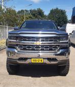 Chevrolet Silverado 4WD LTZ Crewcab High Mountain 3500Kg Tre, Auto's, Bestelauto's, Automaat, Euro 5, Gebruikt, Chevrolet