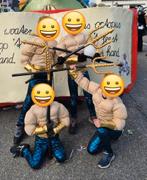 Carnaval loopgroep: onderwaterwereld, poseidon-10 volw, 11ki, Ophalen of Verzenden, Gedragen, Carnaval, Kleding