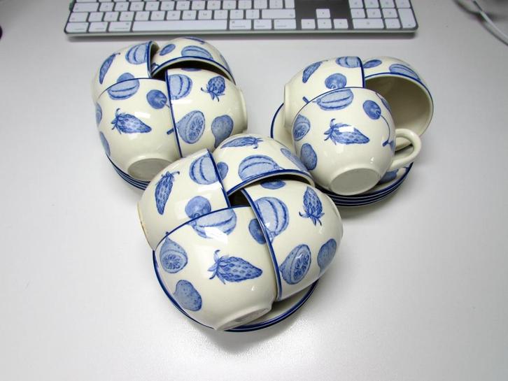 Engels Servies  Wood & Sons, Antiek en Kunst, Antiek | Servies los, Verzenden