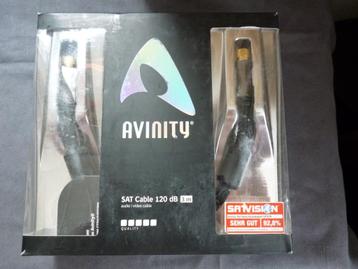 antenne kabel f-connect sat 120db 3m avinity NIEUW coax kabe beschikbaar voor biedingen