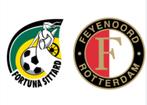 2x Fortuna Sittard - Feyenoord, Tickets en Kaartjes, Sport | Voetbal, April, Losse kaart, Twee personen