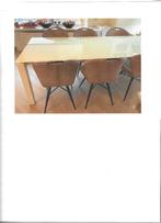 Uitschuif tafel voor 6 tot 8 personen, Huis en Inrichting, Tafels | Eettafels, 200 cm of meer, Zo goed als nieuw, Vijf personen of meer