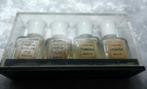 Luxe parfum miniaturen set van Bachs Oudje, Ophalen of Verzenden, Gebruikt, Miniatuur, Gevuld