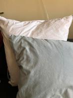 Lichtblauw dekbedovertrek (200x200) + 2 kussenslopen, Huis en Inrichting, Slaapkamer | Beddengoed, Gebruikt, Blauw, Dekbedovertrek