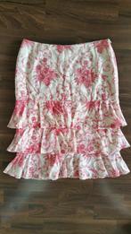 S.T.I.F.F rok gebloemd met stroken, Kleding | Dames, S.T.I.F.F, Ophalen of Verzenden, Zo goed als nieuw, Maat 36 (S)