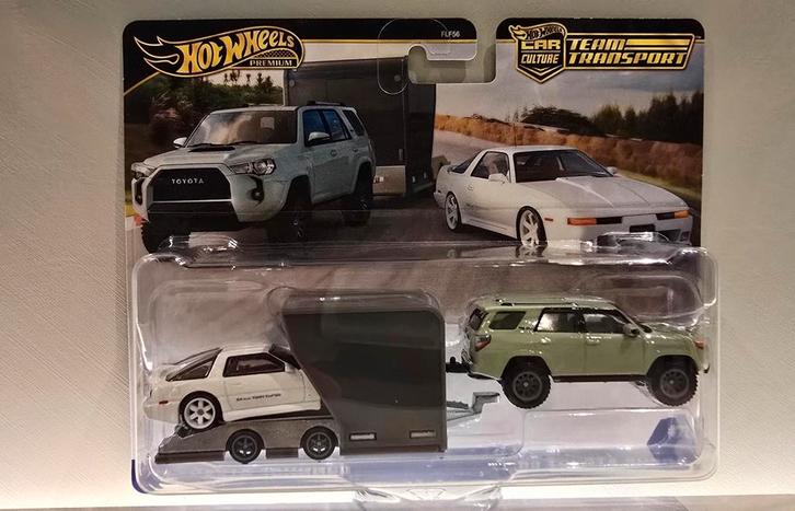 Hotwheels Premium Car Culture 89'Toyota Supra transport, Hobby en Vrije tijd, Modelauto's | Overige schalen, Nieuw, Auto, Ophalen of Verzenden
