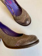 i17 Mjus maat 39 schoenen pumps hak grijs/bruin, Kleding | Dames, Schoenen, Ophalen of Verzenden, Zo goed als nieuw, Grijs, Mjus