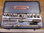 Gedore 1/2" Doppenset, Auto diversen, Autogereedschap, Ophalen of Verzenden, Gebruikt