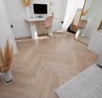 EIKEN HONGAARSE PUNT VLOER Parketvloeren Echte houten vloer!, Ophalen of Verzenden, Nieuw, 75 m² of meer