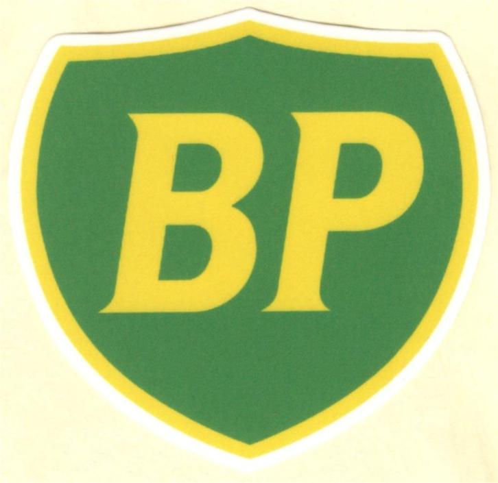 BP sticker #1, Motoren, Accessoires | Stickers, Ophalen of Verzenden