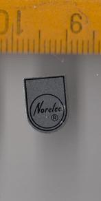 Norelco klein USA Philips Radio Logo embleem schildje, Ophalen of Verzenden
