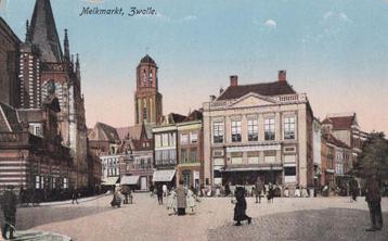 zwolle melkmarkt /nieuwe haven  tekst/zegel beschikbaar voor biedingen