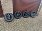 Winterbanden op zwarte velg voor mini, Ophalen, Gebruikt, 16 inch, 175 mm