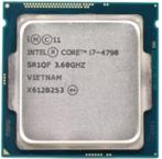 Intel Core i7 4790 3.6GHz CPU met Socket LGA 1150, Computers en Software, Ophalen of Verzenden, Gebruikt, 3 tot 4 Ghz