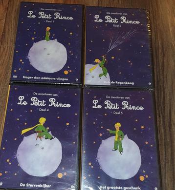 Le Petit prince - de kleine prins - deel 1,2,4,5 - 4 dvd set beschikbaar voor biedingen