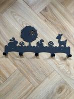 Metalen Kinder Kapstok bosdieren, Zo goed als nieuw, Minder dan 100 cm, Metaal, Ophalen