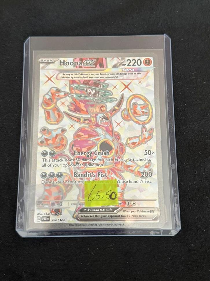 Hoopaa ex Pokemon kaart PAR 226, Hobby en Vrije tijd, Verzamelkaartspellen | Pokémon, Nieuw, Losse kaart, Foil, Ophalen of Verzenden