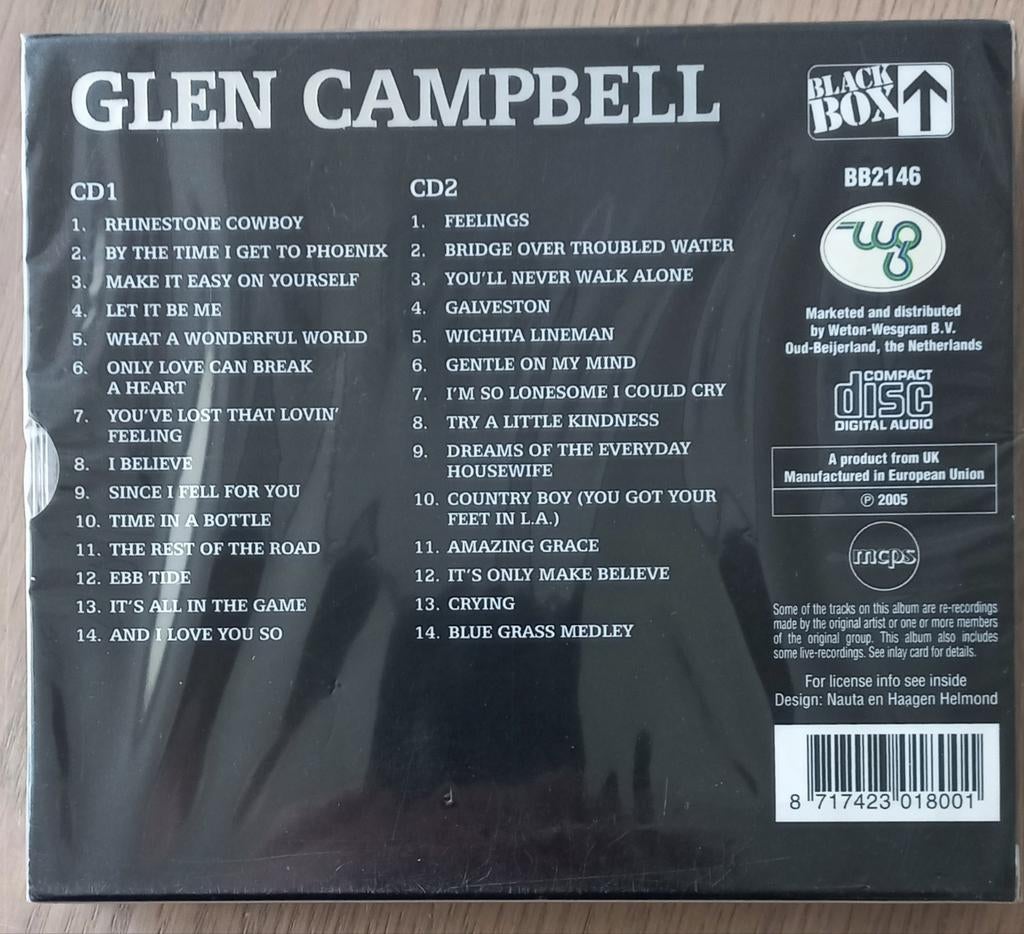 Glen Campbell - Rhinestone Cowboy CD, Ophalen of Verzenden