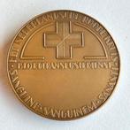 Landsteiner penning Bloed transfusie dienst model 1932-1939, Postzegels en Munten, Penningen en Medailles, Ophalen of Verzenden