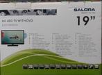 Salora 19 inch HD LED TV met DVD  - Compact en Functioneel, Audio, Tv en Foto, Televisies, 50 Hz, HD Ready (720p), Ophalen of Verzenden