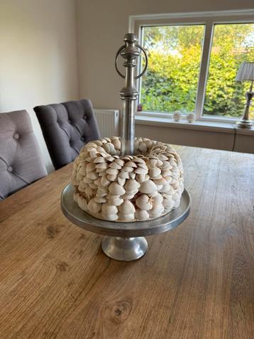 Riviera maison etagere zilver met krans beschikbaar voor biedingen