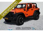 Jeep Wrangler 3.8 Rubicon Trekhaak (bj 2007, automaat), Auto's, 450 kg, Gebruikt, 2000 kg, Leder