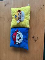 2 Paw Patrol kussentjes – Rubble & Marshall – in goede staat, Ophalen of Verzenden, Zo goed als nieuw